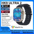 HK9 ultra 2 Gang Leader Qiao 6th generation AI exquisite dial recording smartwatch 3gen smart watch. 