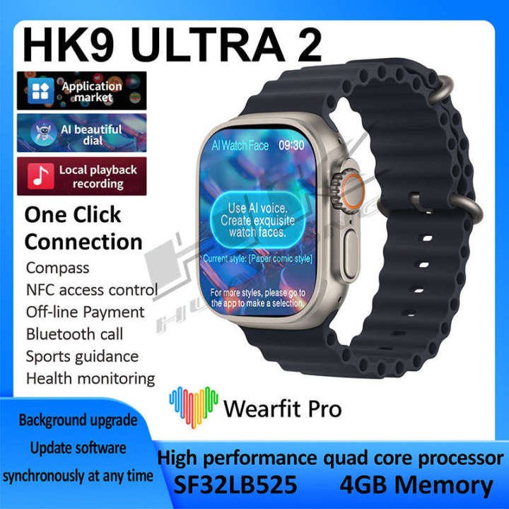 HK9%20ultra%202%20Gang%20Leader%20Qiao%206th%20generation%20AI%20exquisite%20dial%20recording%20smartwatch%203gen%20smart%20watch%20-%20Image%207