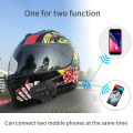 Motorcycle Earphones Helmet Headset Bluetooth 5.0 Headphones Wireless Motor Headset Bike Earphone Handsfree Stereo Earbud. 