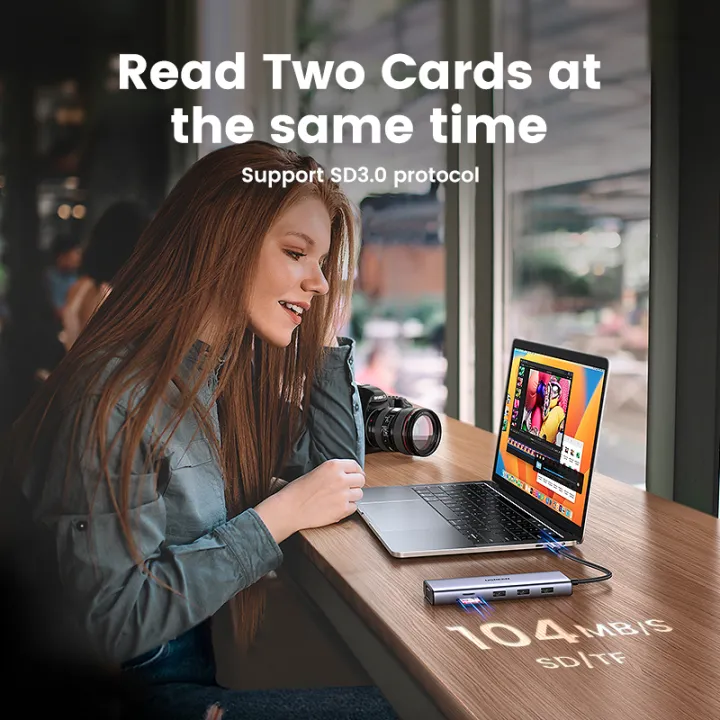 UGREEN%20USB%20C%20Hub,%2010-in-1%20USB-C%20Dongle%20Docking%20Station,%20with%204K%20HDMI%20VGA%20100W%20PD%203%20USB%203.0%20Ports%20SD%20TF%20Card%20Reader%20Adapter%20for%20MacBook%20Pro%20iPad%20-%20Image%208