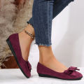 Big Size Bow Women's Flats Contracted Shallow Mouth Round Toe Flat Shoes For Women Spring Summer Autumn Casual Woman Shoes Moonlight Shines. 