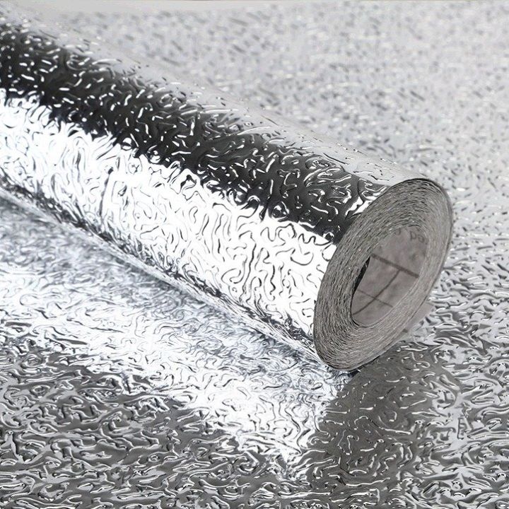 60CMx150CM%20Adhesive%20Vinyl%20Silver%20Oil%20proof%20Aluminium%20Foil%20Stickers%20For%20Kitchens%20-%20Image%205