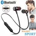 Wireless Sports Bluetooth Magnet Earphone Bluetooth Headset with Mic. 