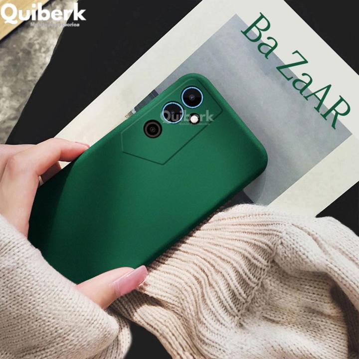 Quiberk for Tecno Pova Neo 2 Shockproof Anti-Slip Soft TPU Sandstone Matte Back Case Cover