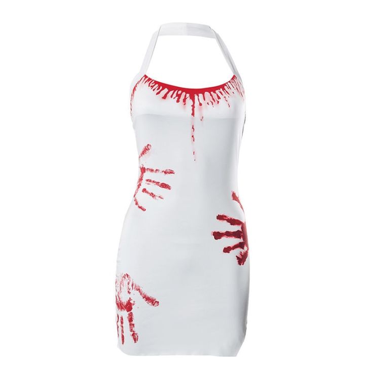 Halloween%20Pure%20Desire%20Dresses%20Blood%20Hand%20Print%20Dress%20Up%20Design%20For%20Women%20White%20Dresses%20Bodycon%20Mini%20Dress%20Female%20Y2k%20Dress%20-%20Image%205