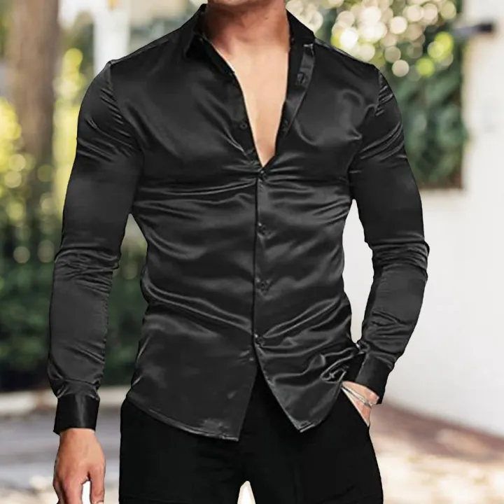 Men%20Shirt%20Satin%20Solid%20Color%20Turn-down%20Collar%20Autumn%20Shirt%20Long%20Sleeves%20Single-breasted%20Formal%20Shirt%20Buttons%20Men%20Prom%20Shirt%20-%20Image%206