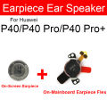 Earpiece Speaker For Huawei P30 P40 Pro+ Plus Ear Speaker with Magnet Iron Sheet on Mainboard Flex Ribbon Cable Replacement Part. 