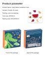 54Pcs/1 Set Crazy Matching Cards Parent-child Interactive Game Pairing Finding Same Board Game Educational Cognitive Toys.