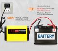 Car Battery Charger 12V 2A LCD Display For Automotive Truck Motorcycle Lead Acid Battery.