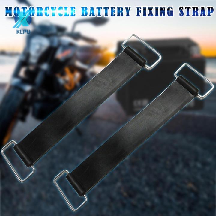COD# Battery Rubber Band Strap Fixed Holder Elastic Bandage Belt Stretchable for Motorcycle #PH
