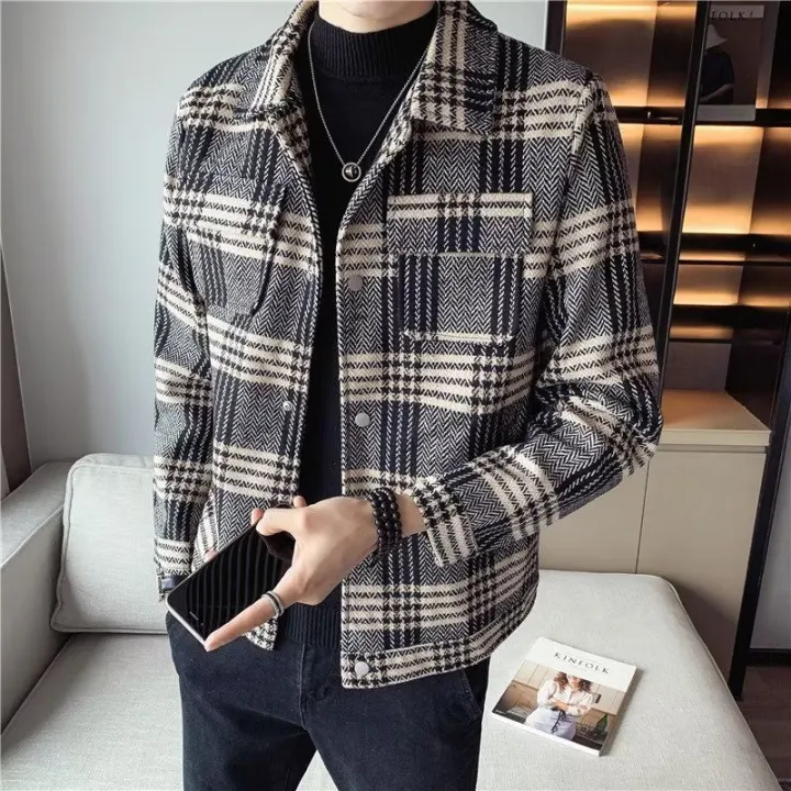Plaid%20Jacket%20Men's%20Autumn%20Coat%20High-Grade%20Casual%20National%20Fashion%20Ruoshuai%20Spring%20and%20Autumn2023New%20Coat%20Male%20-%20Image%205