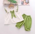 Cotton baby girl fashionable dress Eid collection for 1- 5 yeas babys.
