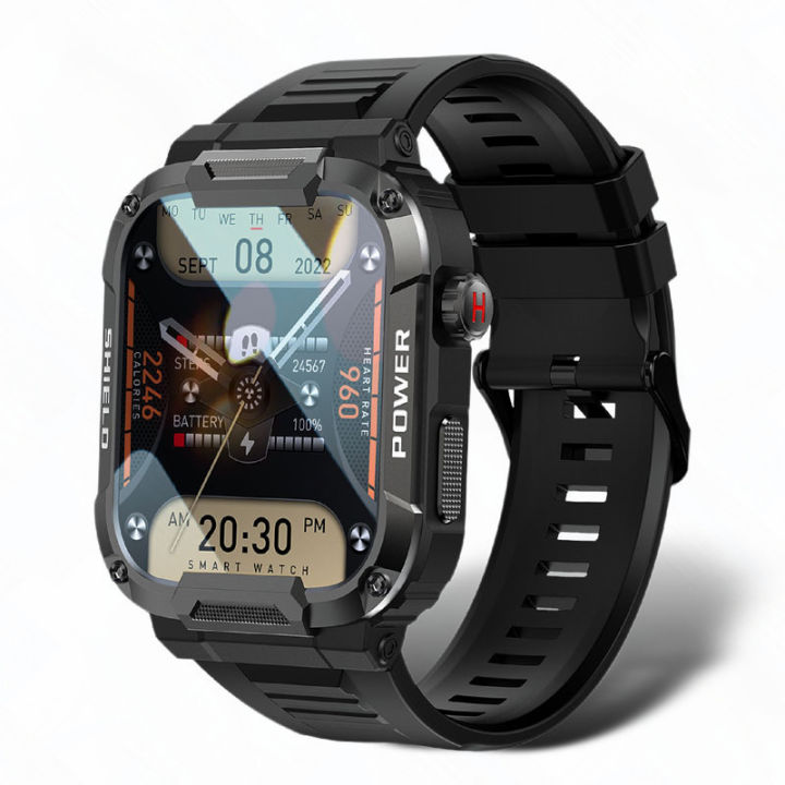 [Glamorous]2024 MK66 Smart Watch New Full Touch Smart Watch Pressure ...