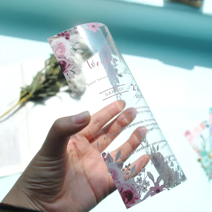 10pcs%20Transparent%20Personalized%20Printed%20Customized%20PVC%20Wedding%20Invitation%20Card%20Prayer%20LaoXzhongX%20-%20Image%205