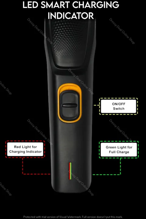 Htc%20AT-509%20Multifunction%20Men's%20Trimmer%20with%20Stainless%20Steel%20Blades%20Type%20C%20charging%20-Sleek%20Black%20Design%20-%20Image%203