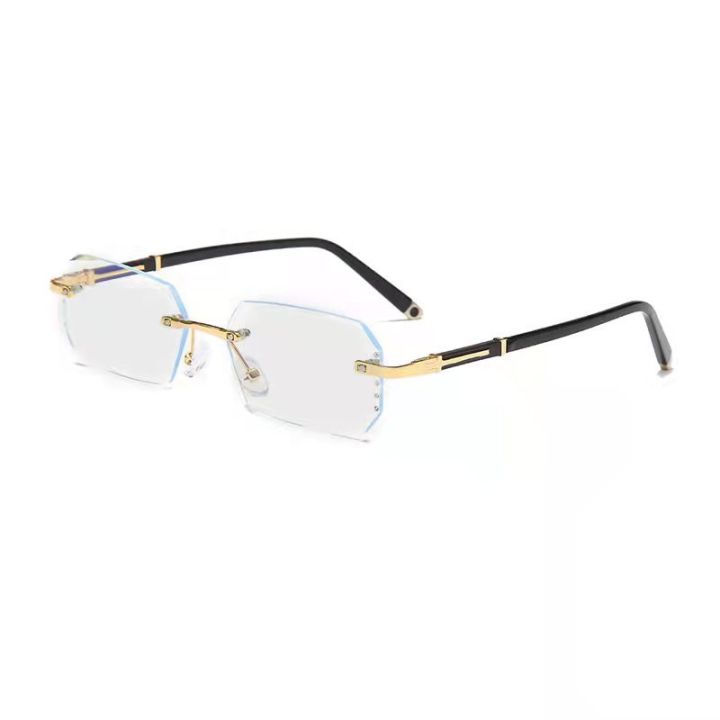 Rimless%20anti-blue%20light%20color-changing%20glasses,%20men's%20diamond%20cut-edged%20flat%20glasses,%20business%20square%20glasses%20frames,%20and%20myopia%20glasses%20-%20Image%204
