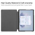 For Microsoft Surface Pro 9 Custer Pure Color Holder Leather Case. 