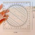 Ellipse Springhall Angle Geometric Drawing Template Circle Maker Drawing Ruler Multifunctional Drawing Ruler. 