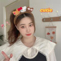 Fashion Plush Hairband Cartoon Kt Cat Headband Kawaii Hair Accessories Kids Headdress Wash Face Plush Elastic Hairband Gifts Bayline. 