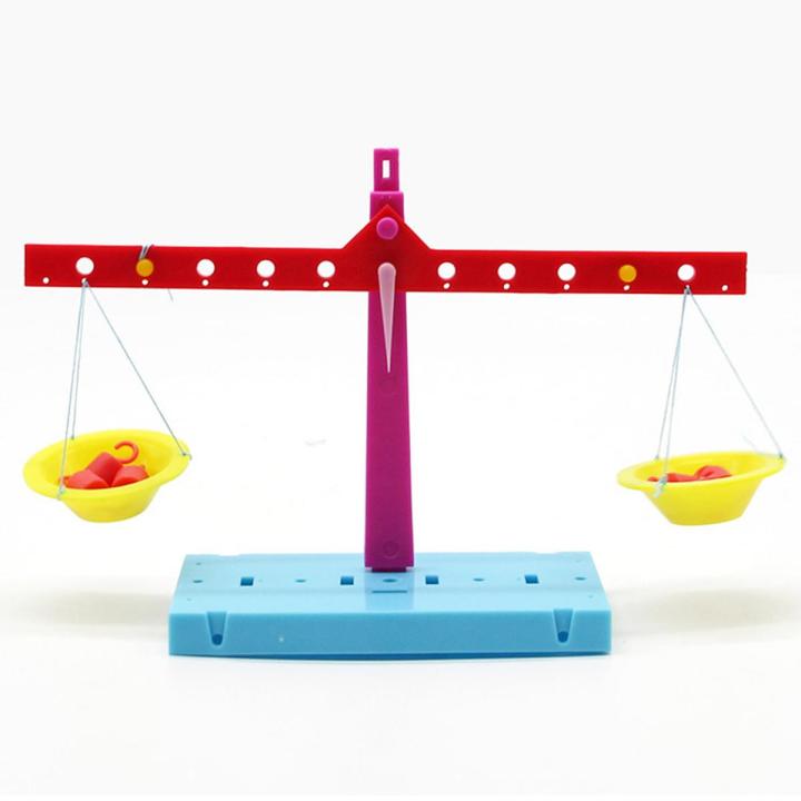 【Serendipity party】Funny DIY Lever Balance Scale Physics Teaching Experiment Education Kids Toy