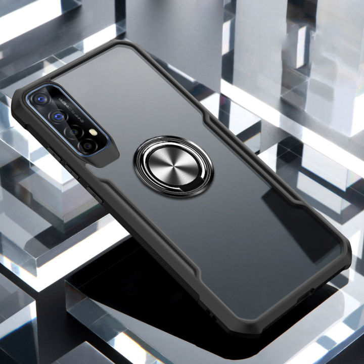 Phone%20Case%20Realme%20Narzo%2030%20Back%20Cover%20Magnetic%20Transparent%20Clear%20Armor%20Ring%20Shockproof%20Back%20Cover%20for%20Realme%20Narzo%2030%20Case%20-%20Image%205