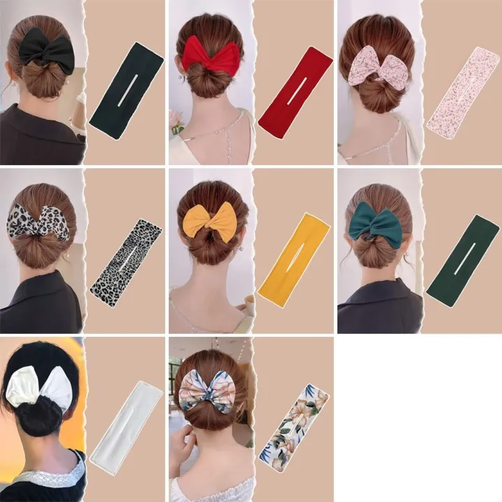 1PC%20Women%20Girl%20Multicolor%20Bun%20Print%20Headband%20Hairpin%20DIY%20Cloth%20Hair%20Circle%20Bun%20Maker%20Ponytail%20Holder%20Curler%20Hair%20Accessories%20-%20Image%204