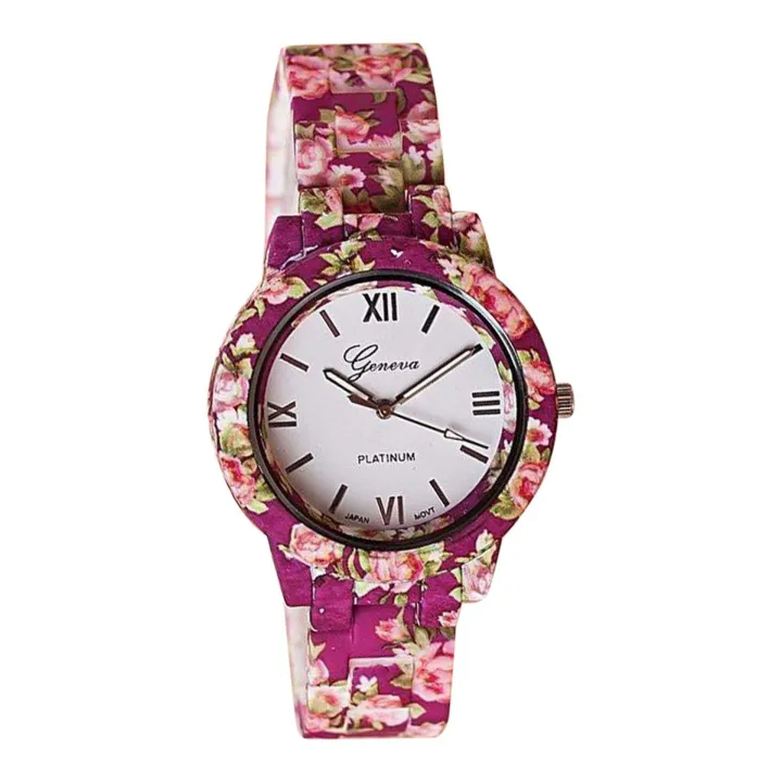 Magenta%20Printed%20Ceramics%20Ladies%20Wrist%20Watch%20-%20Image%203