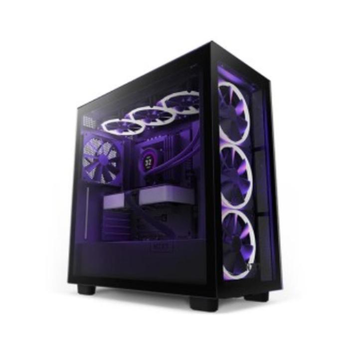 NZXT H7 Elite CM-H71EB-01 ATX Mid Tower Black Casing