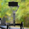 【VisioN Shop】Bicycle Clamp Mount Holder Bike Clip for DJI OSMO Mobile 3 Insta360 One X Sports Camera Accessories. 