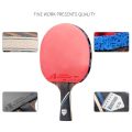Professional 6-stars 7 layers Wood Table Tennis Bat Racket Long Short Handle Ping Pong Racket Pimples In For Beginner Training.