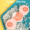 【Krystal】Baby Suction Cup Spinner Toy Set – Cute Animal Design, Safe & Fun Sensory Play for Kids.