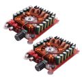 2X TDA7498E 2X160W Dual Channel Audio Amplifier Board, Support BTL Mode 1X220W Single Channel.
