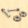 ZOROOM 4 Pcs Tile Wheel Cutter Tile Cutter Replacement Scoring Wheel with Bolt and Lock Nut for Manual Tile Cutting Machine.