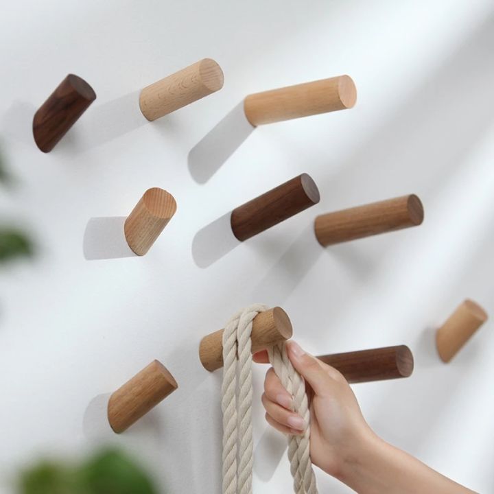 Natural%20Wood%20Wall%20Mounted%20Coat%20Hook%20Decorative%20Key%20Holder%20Hat%20Scarf%20Handbag%20Storage%20Robe%20Hanger%20Bathroom%20Rack%20HK-%20-%20Image%203