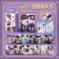 55 Pcs/Set Korean BL Manhwa Mondays Savior Laser Lomo Card Anime Characters HD Photo Card Kawaii Gift.
