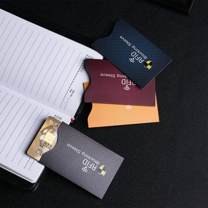 5PCS%20Safety%20Aluminium%20Credit%20Cards%20Anti-theft%20RFID%20Blocking%20Protect%20Case%20Cover%20Sleeve%20Wallet%20Card%20Holder%20-%20Image%203