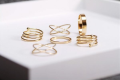 Ring Set Punk Knuckle Rings for women Finger Ring 6 PCS Ring Set. 