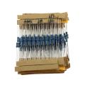 300PCS 1/4W 1% Carbon Film Resistors Kit 10 to 1M Ohm 30 Values Metal Resistors with Individually Labeled. 