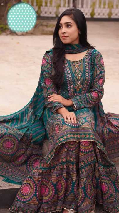 New%20Collection%20Readymade%20Exclusive%20Stylish%20Comfortable%20Gharara%20Three%20Piece%20Set%20for%20Women%20-%20Image%204