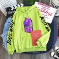 JUICE Wrld Hoodies Thread Sweatshirt Juice Wrld Print  Rap Rainbow Fault Juice World Oversized Women Winter Hoodies. 