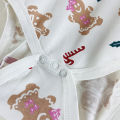 Pack of 3 Pcs Assorted Toddler Baby Full Sleeve Bodysuit Printed Cotton Romper From Levin.