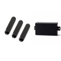 Plastic Sealed Humbucker Pickup Cover Fit SQ ST Pickup Guitar Parts (Black) & Black St Closed Single Coil Pickup Cover Sealed Pickup Covers. 
