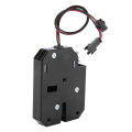 DC 12V Electric Control Latch Drawer Switch Lock Electromagnetic Lock With Detecting Switch. 