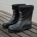 Cross-border new men's rain boots, waterproof shoes, non-slip rain boots, medium cut rain boots, fashion Korean version of Internet celebrity casual slip-on rubber shoes. 