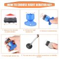 12 Pieces Faucet Aerator for Cache Aerators and 5 Pieces Cache Faucet Aerator Key Removal Wrenches, Cache Aerators.