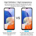 【Happy childhood memories】(New) relaxtoo for Samsung Galaxy A14 5G 2in1 tempered glass screen protector witch black edge for samsunga14 galaxya14 5G camera lens protector film. 