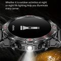 Compass Outdoor Sports SmartWatch Men 450mAh Battery 1ATM Waterproof Bluetooth Call Military Sports Fitness Smart Watch 2024 New. 