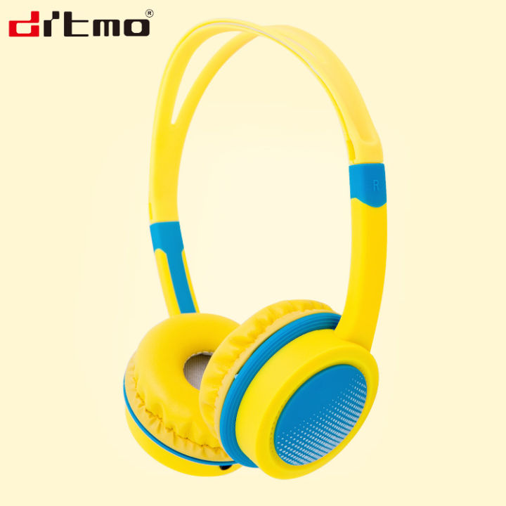 Factory direct sales of new wired children's headphones, over-ear subwoofer headphones, wire-controlled computer headsets, multi-color options