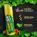 SET WET - Deodorant Spray Perfume Charm Avatar for men - 150ml. 