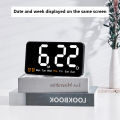 LED Digital Wall Clock With 2 Alarm Large Display Alarm Clock For Living Room Office Classroom Gym Shop Decor. 
